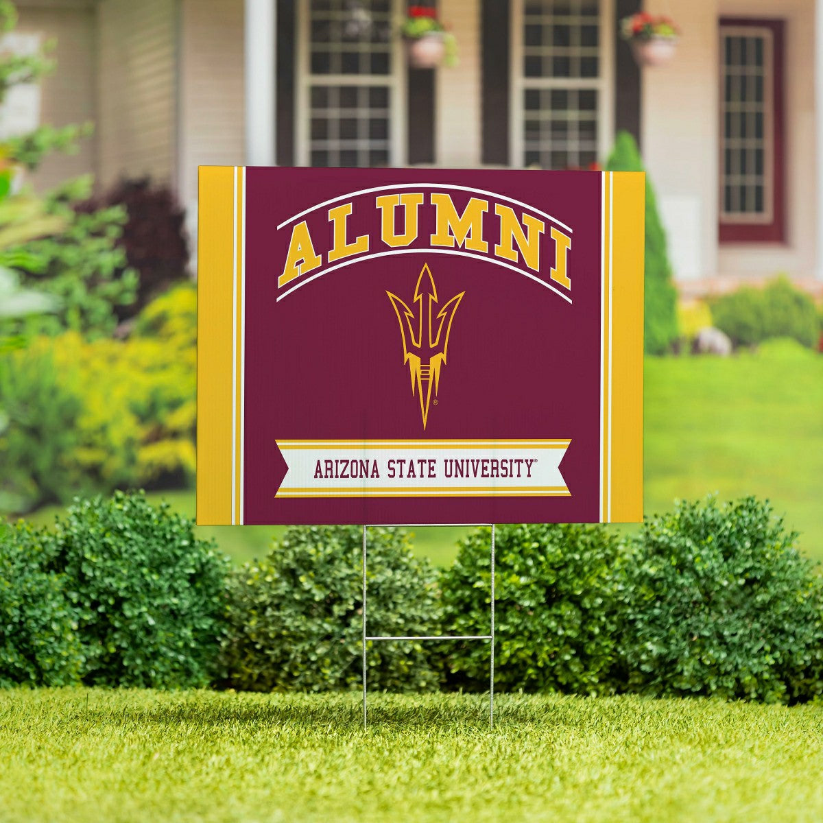 Arizona State University Coroplast Yard Sign Alumni, Collegiate, Home