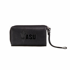 Wristlet Wallet, Black, Arizona State University, Collegiate, Home