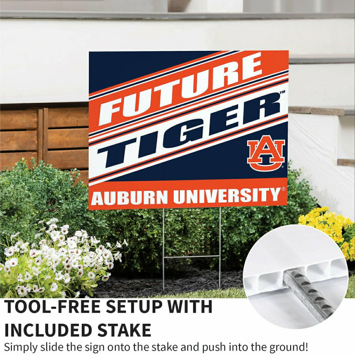 Auburn University Coroplast Yard Sign, Future Student, Collegiate, Home