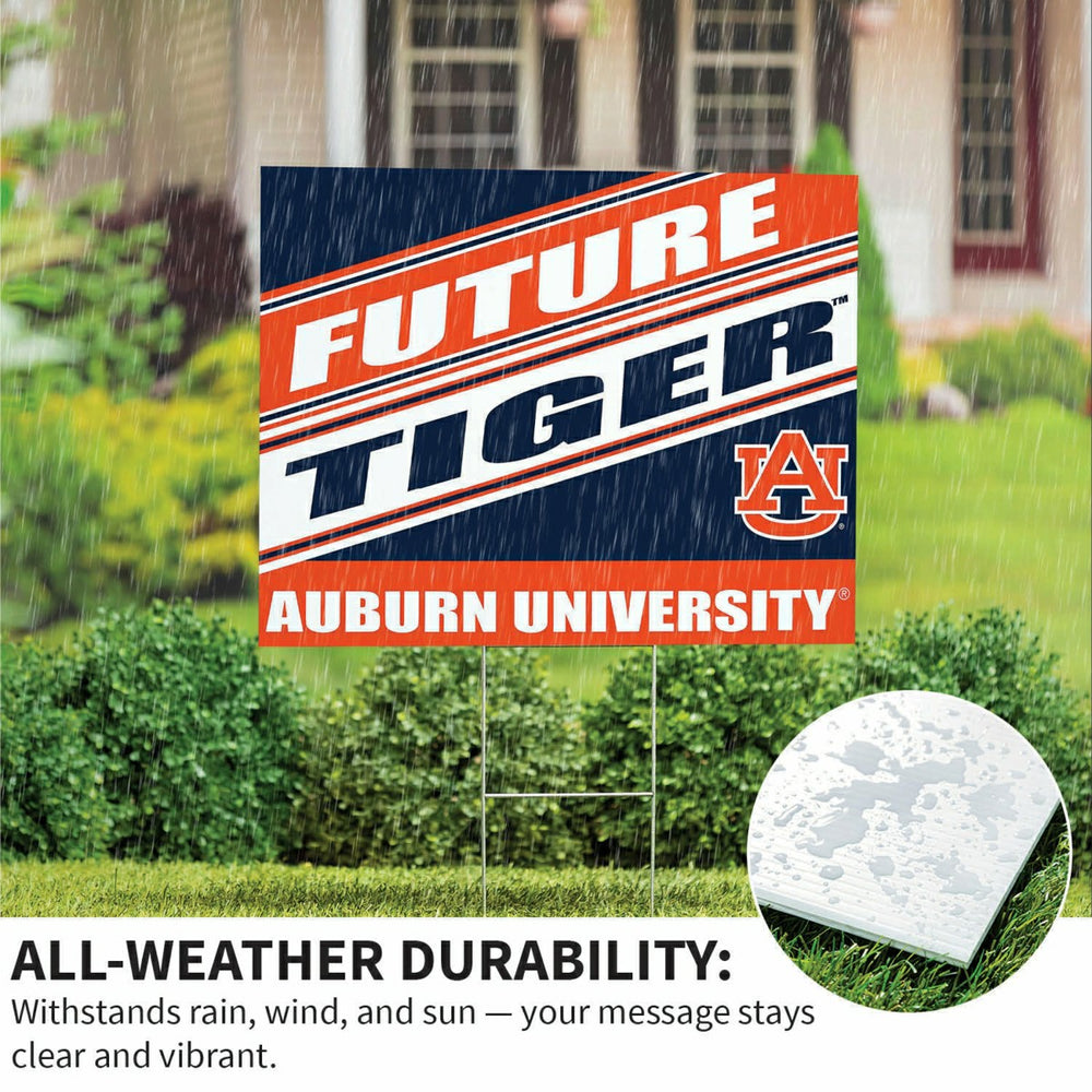 Auburn University Coroplast Yard Sign, Future Student, Collegiate, Home