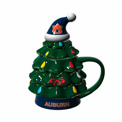 Auburn University, Holiday Tree Cup Gift Set, 14oz., Collegiate, Home