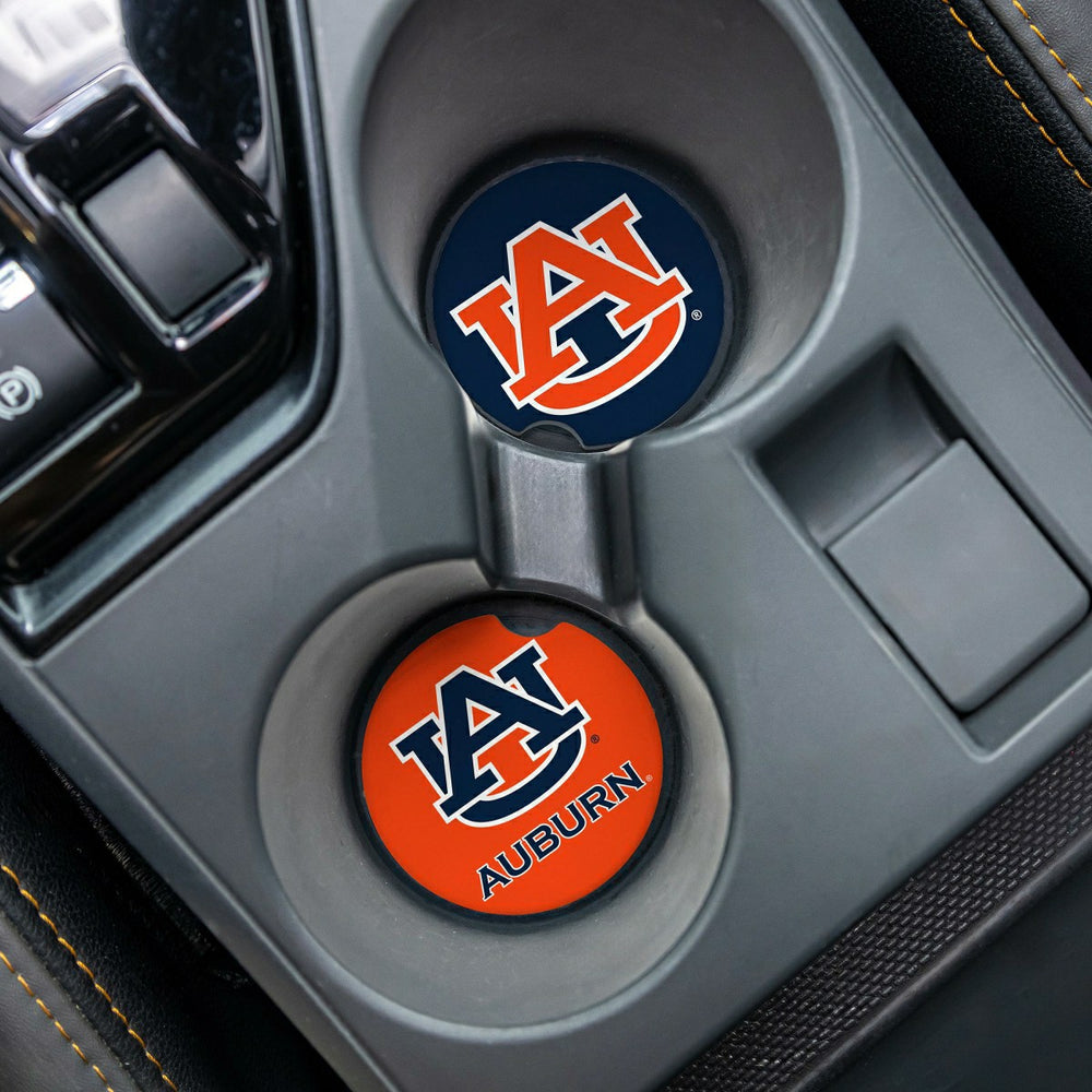 Auburn University Car Coaster Set, 2pc, Collegiate, Home