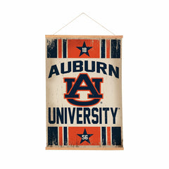 Auburn University, Canvas Wall Tapestry, Medium, 36x24, Collegiate, Home