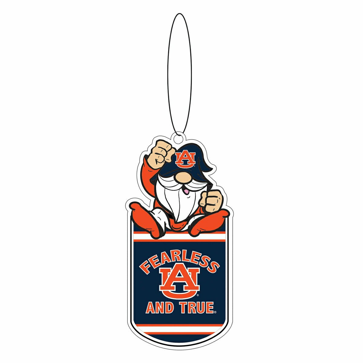 Auburn University Gift Tag Ornament, Gnome Fan, Collegiate, Home