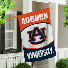 Auburn University Suede House Flag, Collegiate, Home