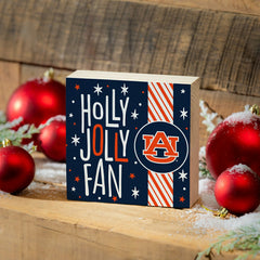 Auburn University Block, Holiday, 6x6, Collegiate, Home
