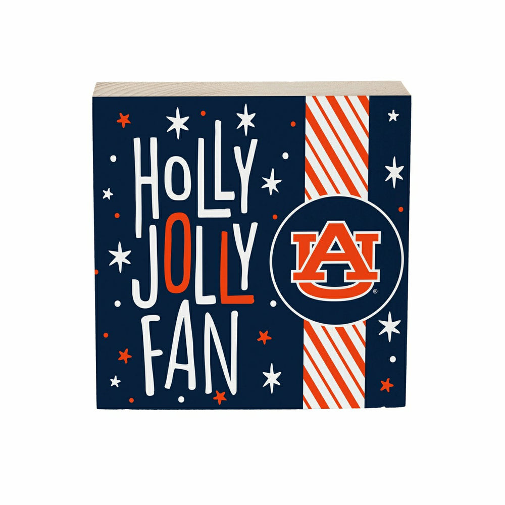 Auburn University Block, Holiday, 6x6, Collegiate, Home