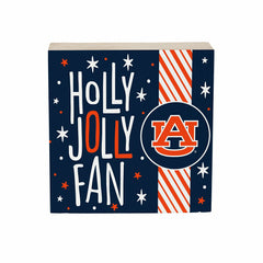 Auburn University Block, Holiday, 6x6, Collegiate, Home