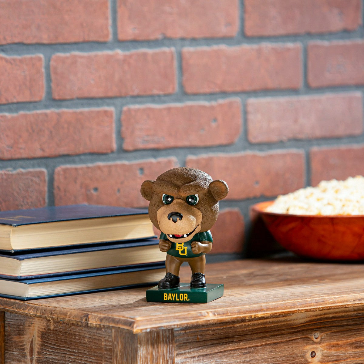 Lil Big Head Statue, Mascot, Baylor University, Collegiate, Home
