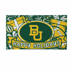 Baylor University Holiday PVC Mat, 28"x16", Collegiate