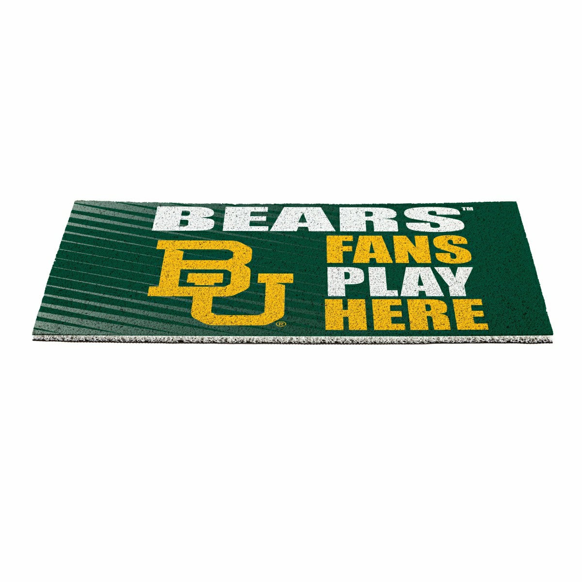 Baylor University Fan Mat, 28"x16", Collegiate