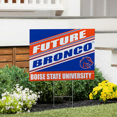 Boise State University Coroplast Yard Sign, Future Student, Collegiate, Home