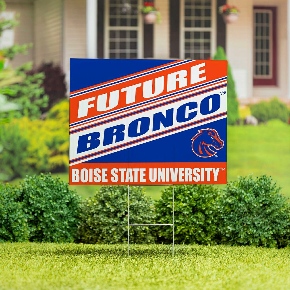 Boise State University Coroplast Yard Sign, Future Student, Collegiate, Home