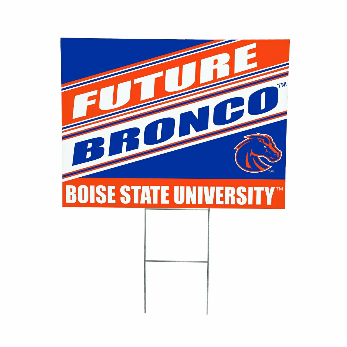 Boise State University Coroplast Yard Sign, Future Student, Collegiate, Home