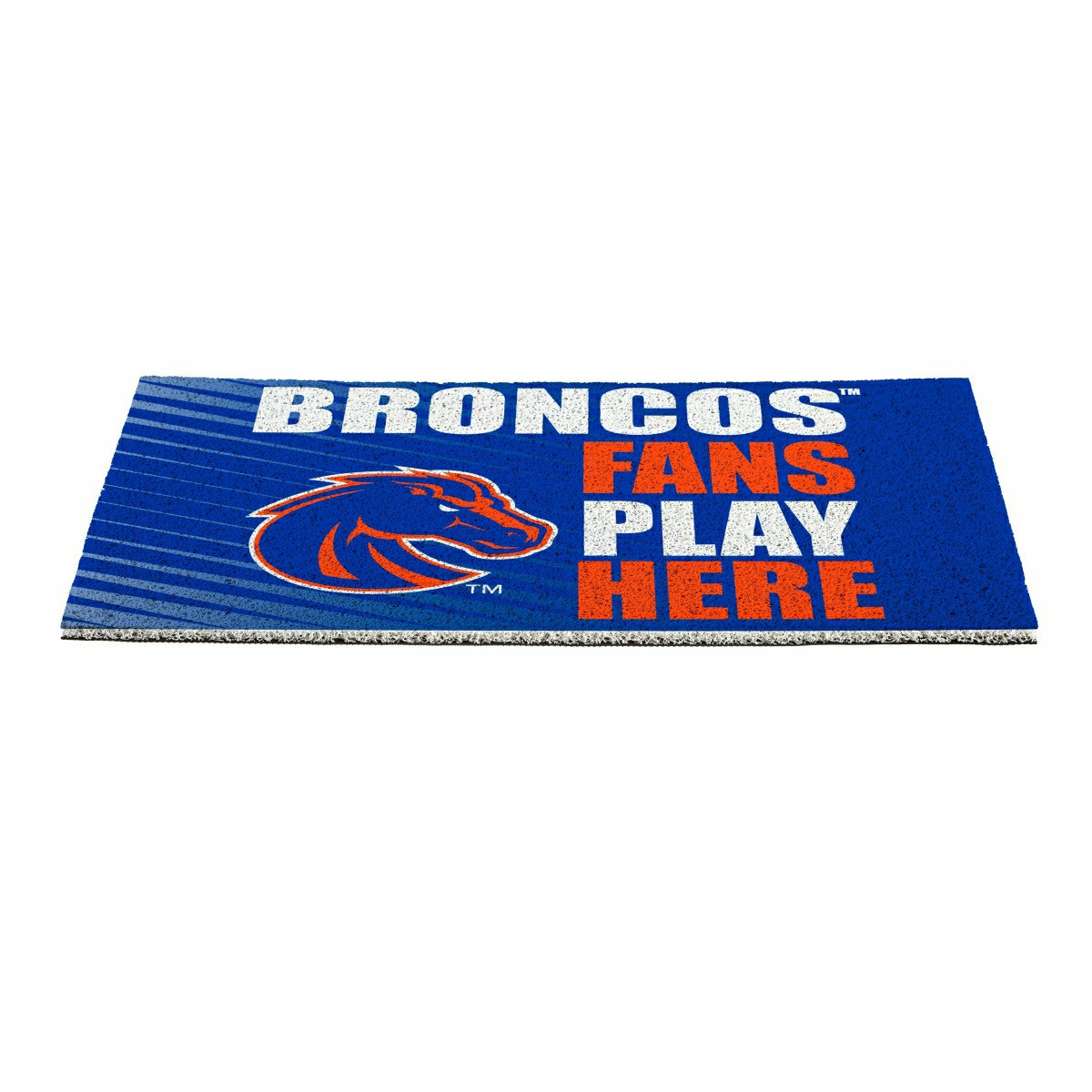Boise State University Fan Mat, 28"x16", Collegiate