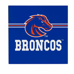 Boise State University Wood Wall Sign, 12x12, Collegiate, Home