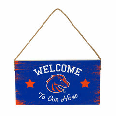 Boise State University Wood Wall Sign, 6x11, Collegiate, Home