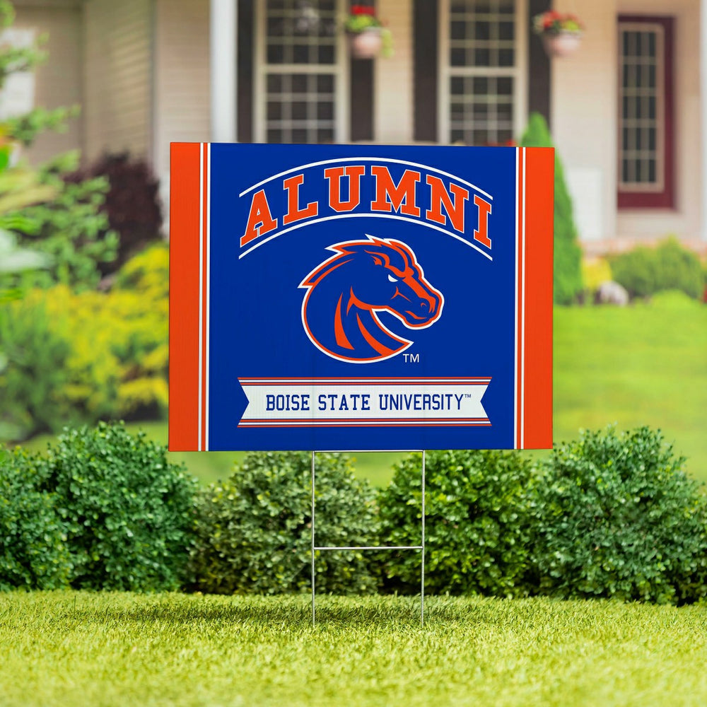Boise State University Coroplast Yard Sign Alumni, Collegiate, Home