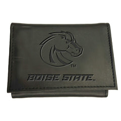 Boise State University, Tri-Fold Wallet, Black, Collegiate, Home