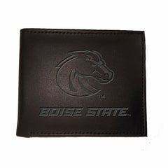 Boise State University, Bi-Fold Wallet, Black, Collegiate, Home