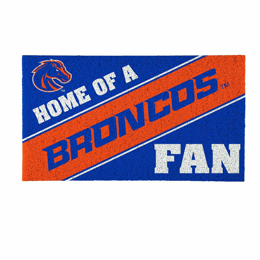 Boise State University, PVC Mat COLOR, Home of a Fan, Collegiate