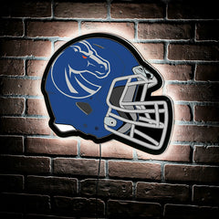 LED Wall Decor, Helmet, Boise State University, Collegiate, Home
