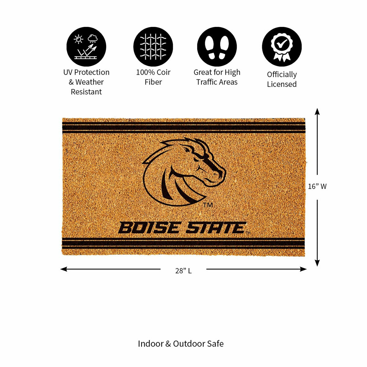 Boise State University, Coir Mat 1C, Collegiate