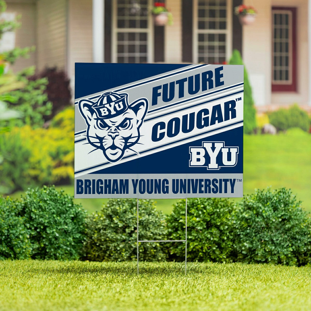 Brigham Young University Coroplast Yard Sign, Future Student, Collegiate, Home