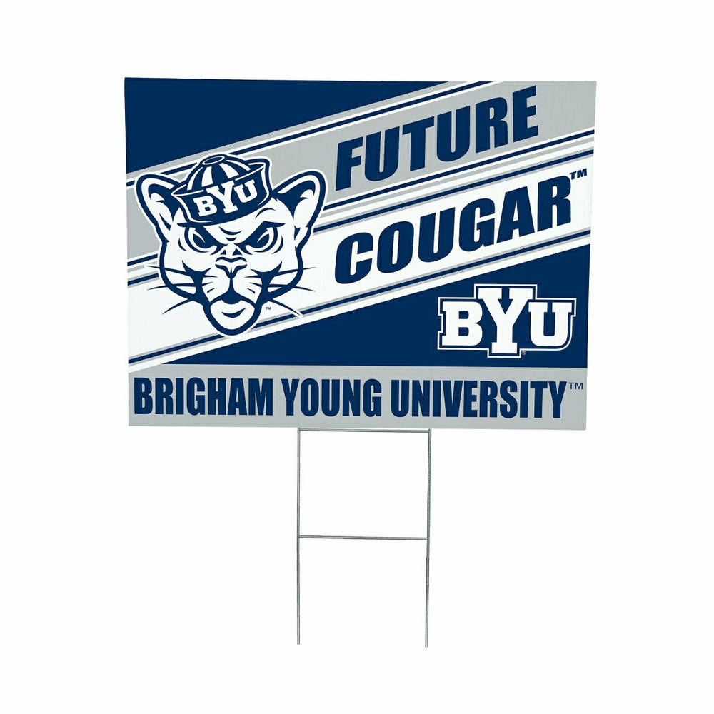 Brigham Young University Coroplast Yard Sign, Future Student, Collegiate, Home