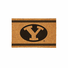 Brigham Young University Large One Color Coir Mat, 36"x24", Collegiate