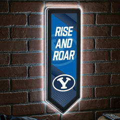 LED Wall Decor, Pennant, Brigham Young University, Collegiate, Home