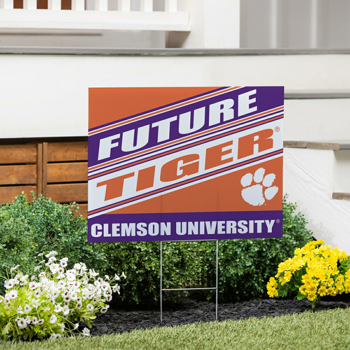 Clemson University Coroplast Yard Sign, Future Student, Collegiate, Home