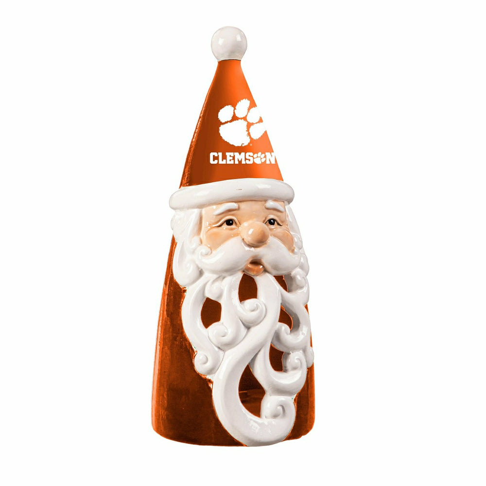 Clemson University Santa LED Statuary, 8", Collegiate, Home