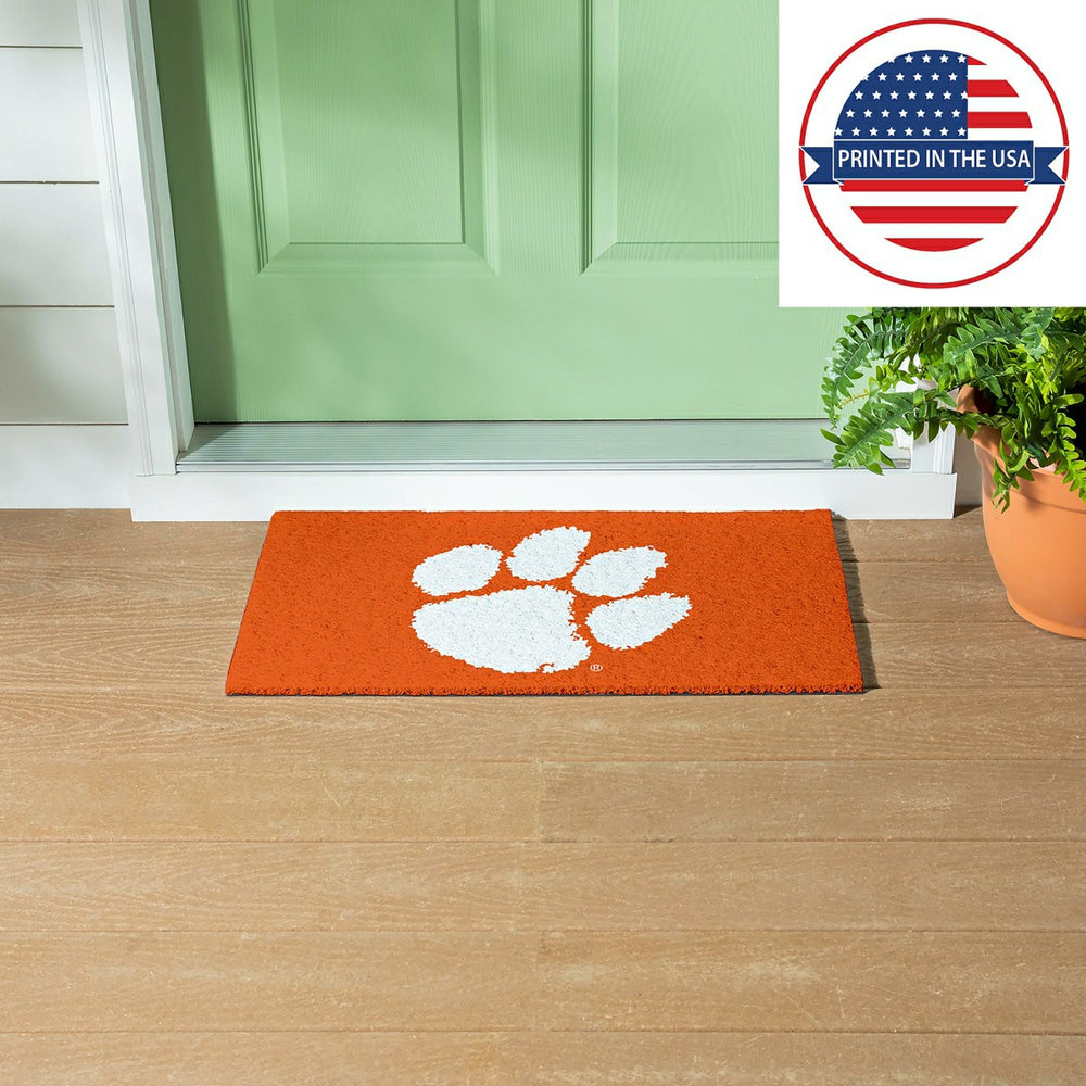 Full Color PVC Mat, 16" x 28", Clemson University, Collegiate