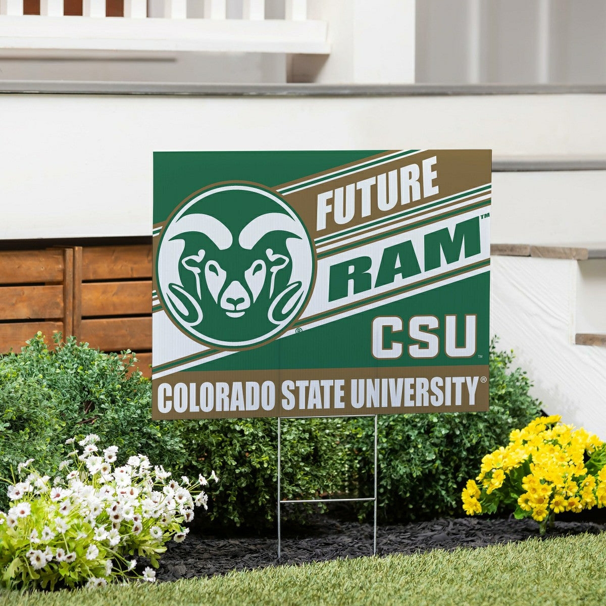 Colorado State University Coroplast Yard Sign, Future Student, Collegiate, Home