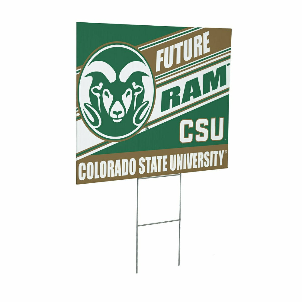 Colorado State University Coroplast Yard Sign, Future Student, Collegiate, Home