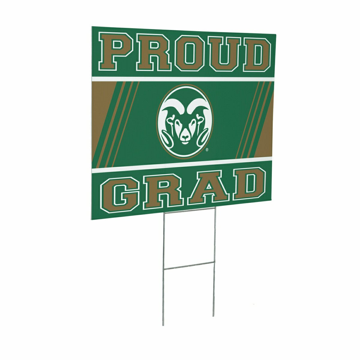 Colorado State University Coroplast Yard Sign Graduate, Collegiate, Home