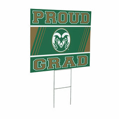 Colorado State University Coroplast Yard Sign Graduate, Collegiate, Home
