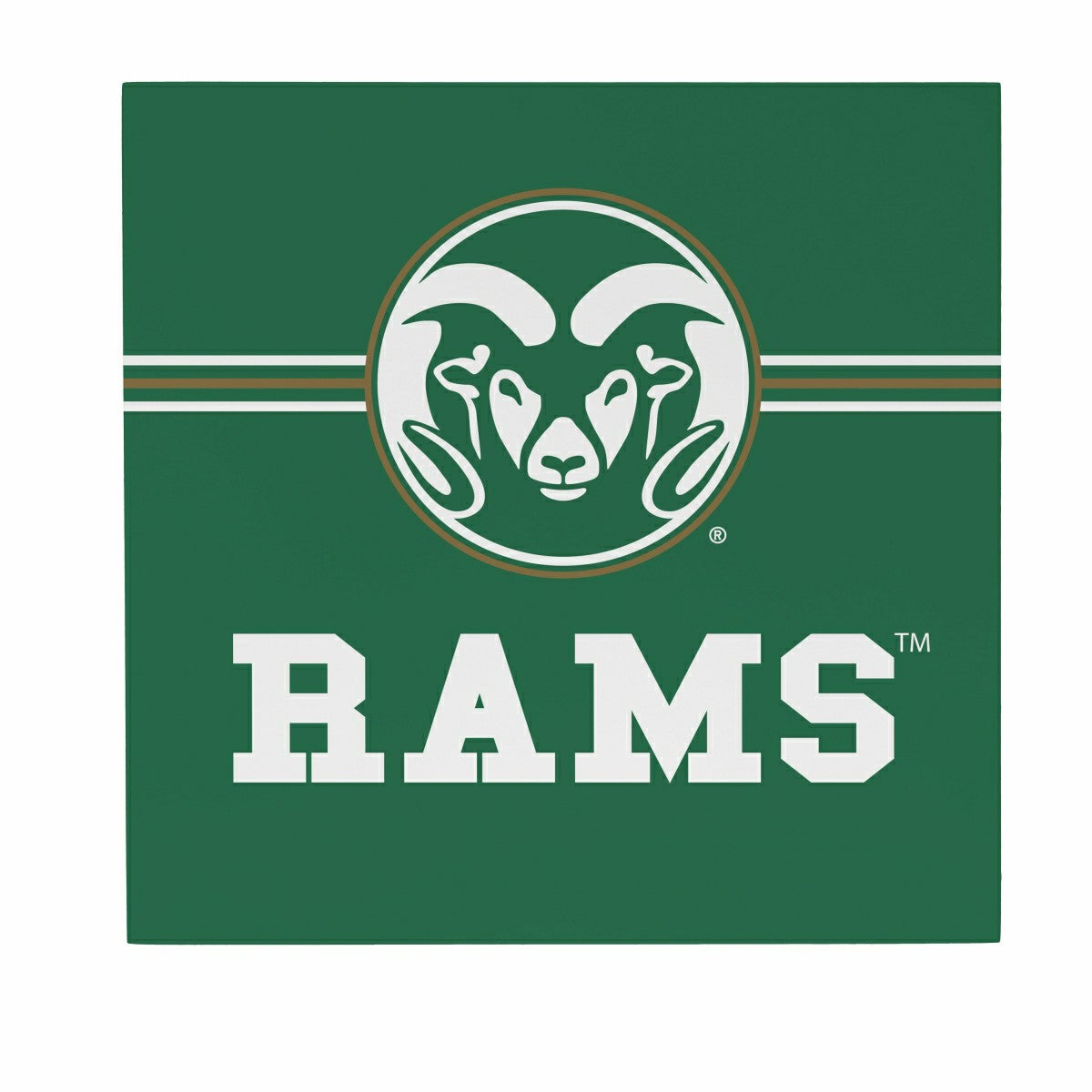Colorado State University Wood Wall Sign, 12x12, Collegiate, Home