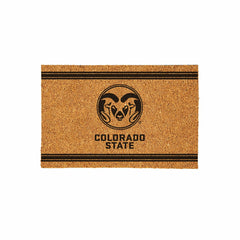 Colorado State University Large One Color Coir Mat, 36"x24", Collegiate