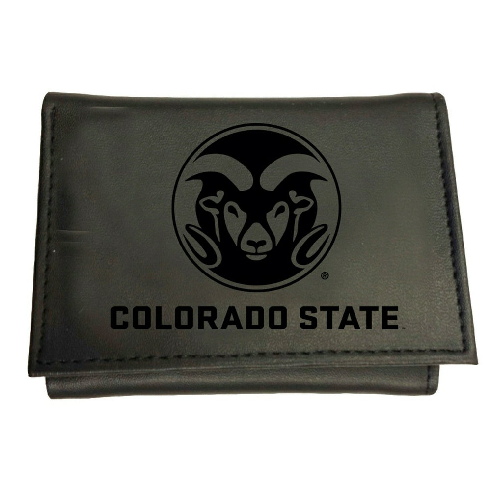 Colorado State University, Tri-Fold Wallet, Black, Collegiate, Home