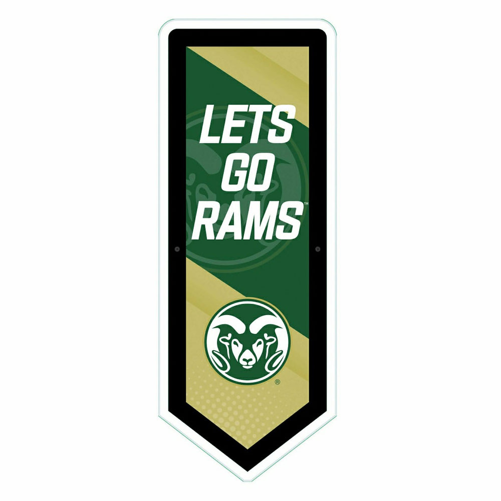 LED Wall Decor, Pennant, Colorado State University, Collegiate, Home