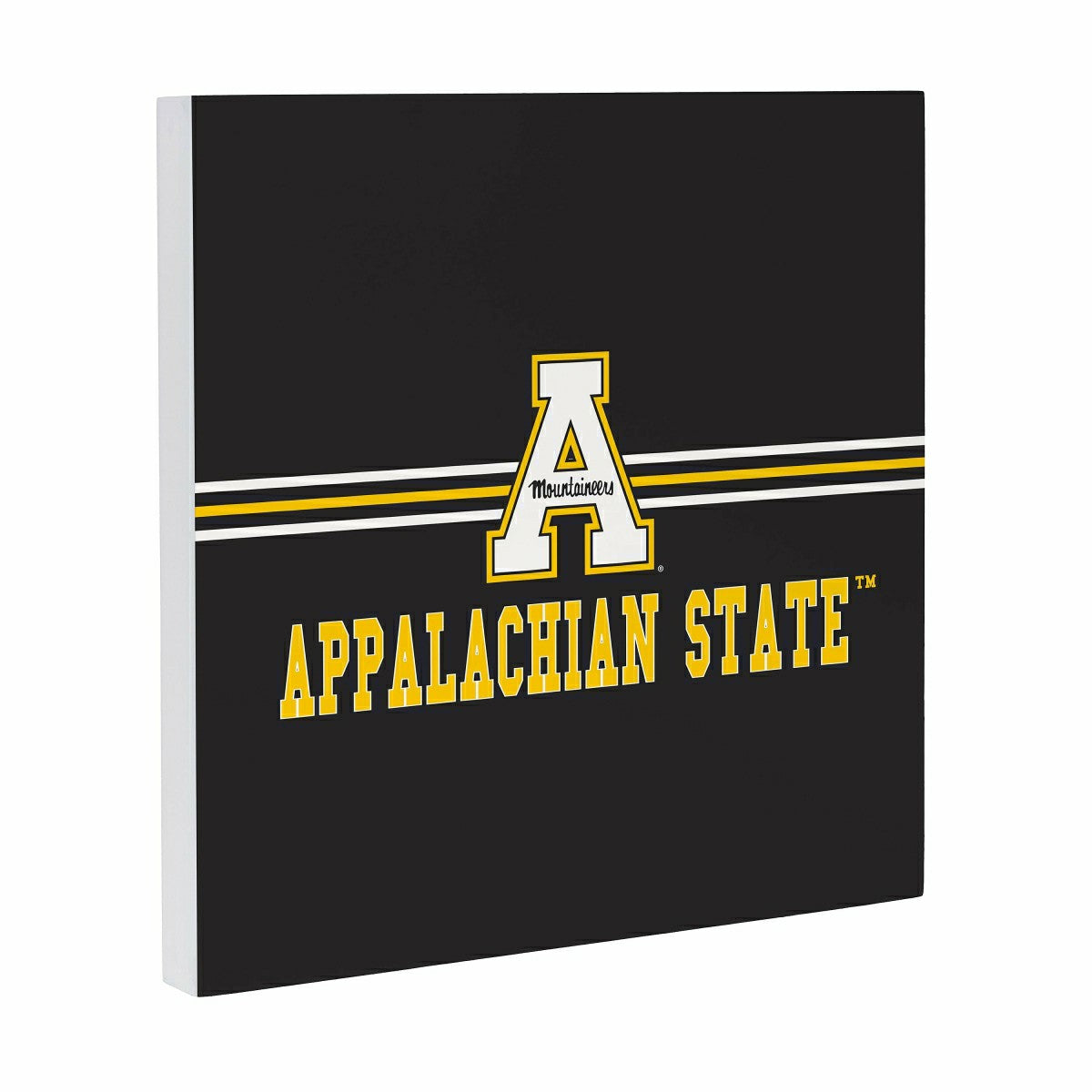 Appalachian State University Wood Wall Sign, 12x12, Collegiate, Home