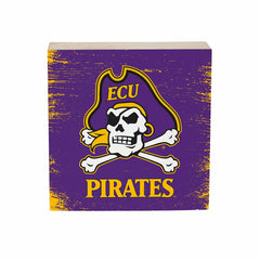 East Carolina University Plock, Down Home Fans, 6x6, Collegiate, Home
