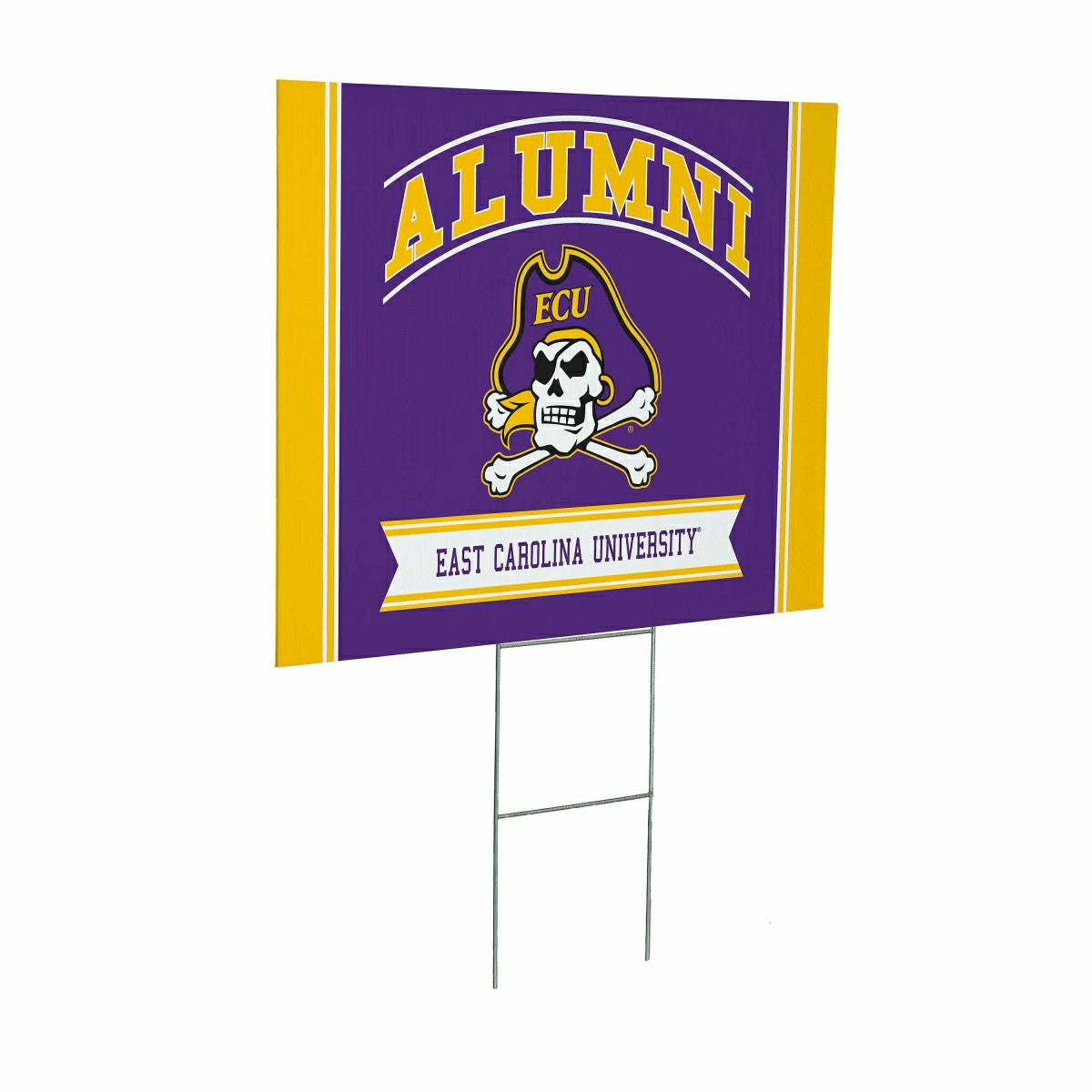East Carolina University Coroplast Yard Sign Alumni, Collegiate, Home