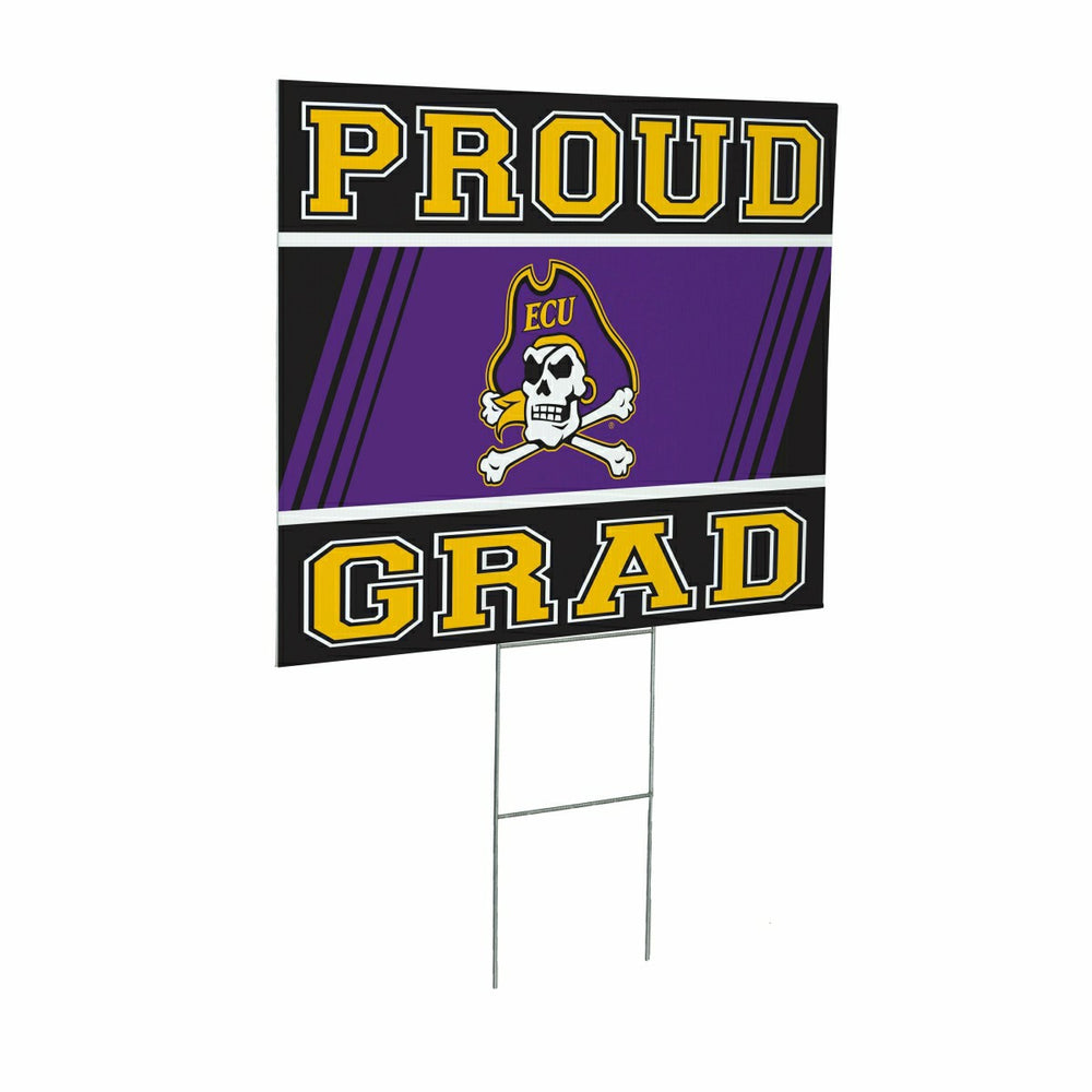 East Carolina University Coroplast Yard Sign Graduate, Collegiate, Home