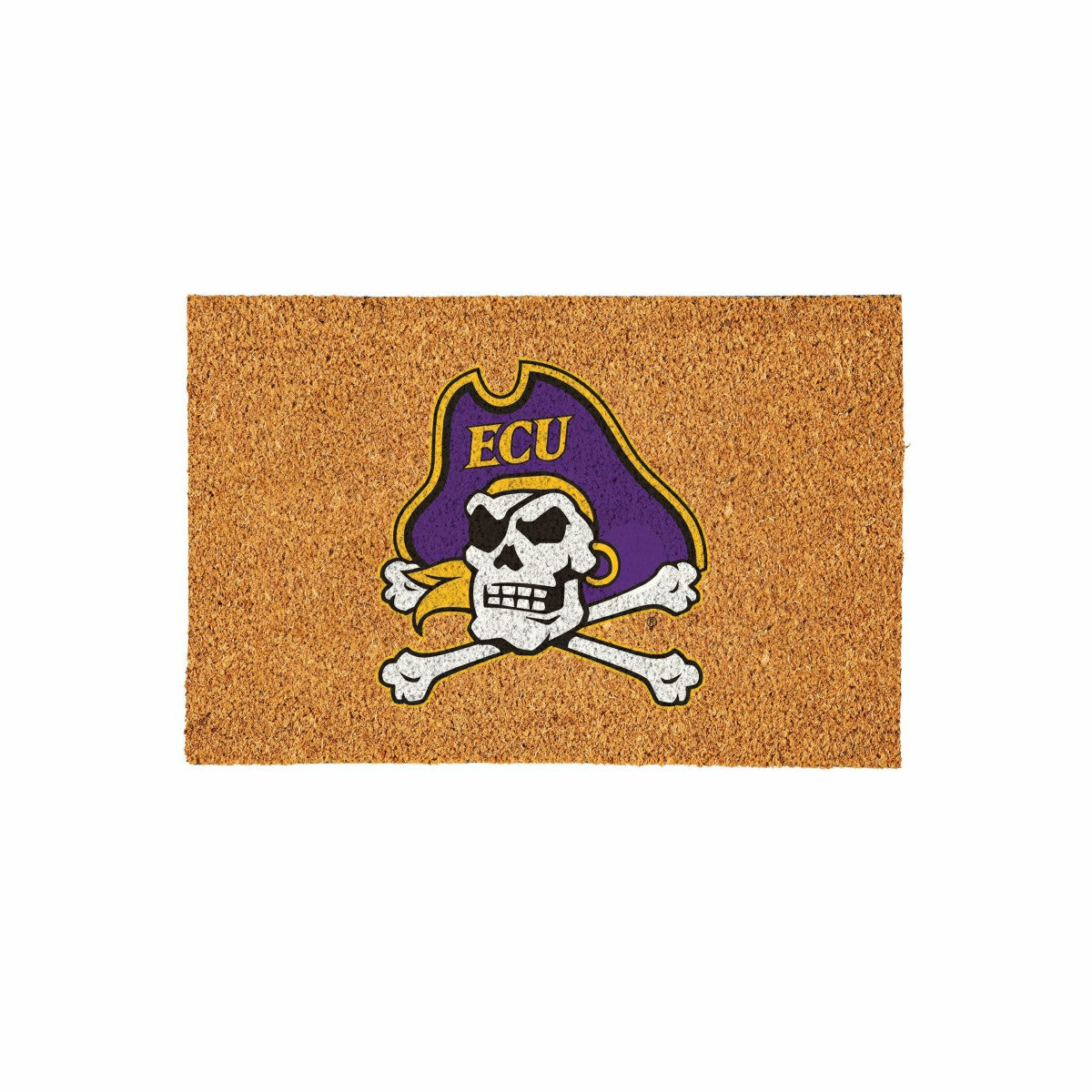 East Carolina University Large Full Color Coir Mat, 36"x24", Collegiate