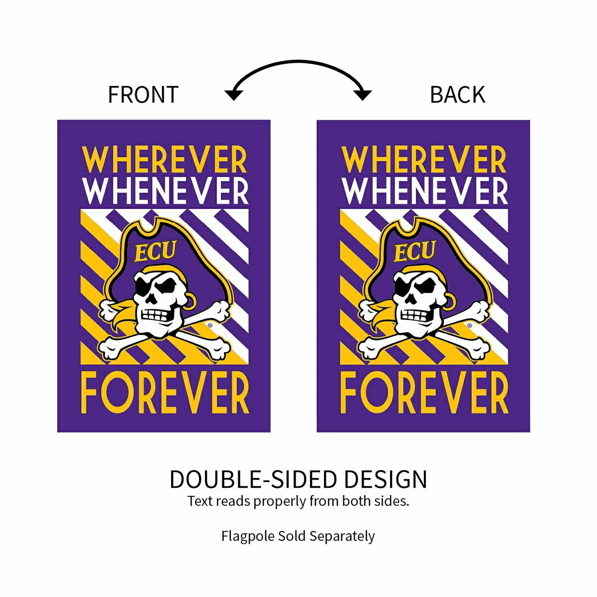 ECU WWF House Flag, Collegiate, Home