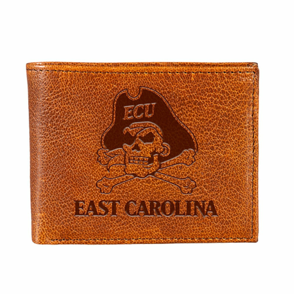 East Carolina University, Embossed 100% Genuine Tumbled Leather Passca, Collegiate, Home
