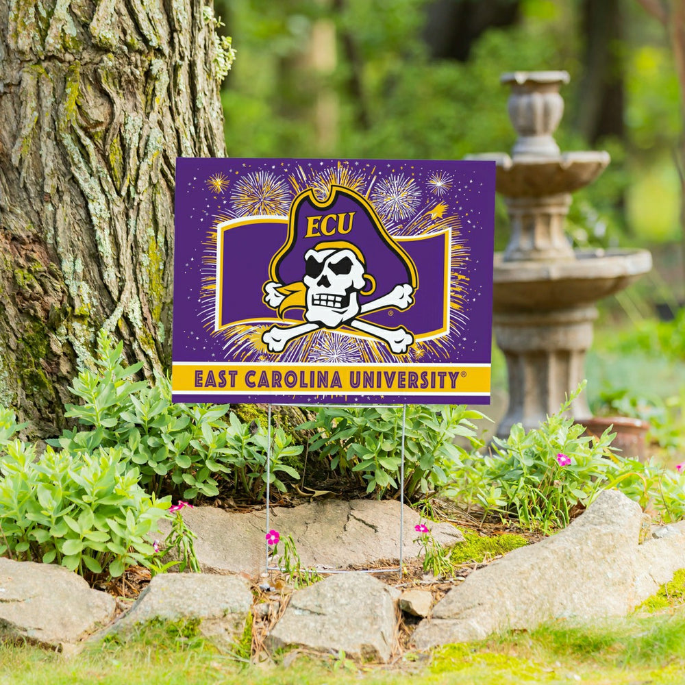 East Carolina University Yard Sign, Patriotic, Collegiate, Home